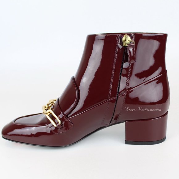 NEW Burberry Chettle Leather Bootie - Picture 7 of 13